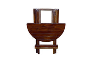Solid Wood Folding Coffee Table for Living Room