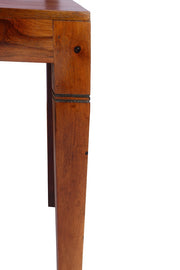 Solid Wood Dining Chairs Set of 2 for Dining Table & Home (Honey Finish)