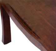 Solid Wood Coffee Table in Mahogany Finish