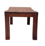 Solid Wood Coffee Table in Mahogany Finish