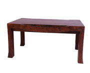Solid Wood Coffee Table in Mahogany Finish