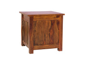 Wooden Bedside Table for Living Room or Bedroom in Honey Finish