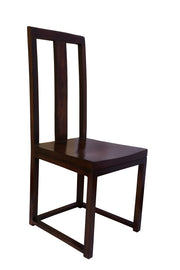 Solid Wood Dining Table 6 Seater for Dining Room in Rosewood Walnut Finish