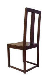 Solid Wood Dining Table 6 Seater for Dining Room in Rosewood Walnut Finish