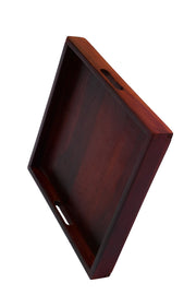 Wooden Breakfast Tray, Serving Tray, Dinner Tray In Maple Finish