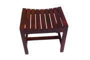 Solid Wood Small Table for Home & Office in Teak Finish