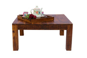 Wooden Center Coffee Table for Living Room in Provincial Teak Finish