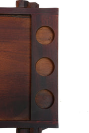 Wooden Foldable Breakfast Tray, Serving Tray, Dinner Tray