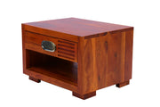 Solid Wood Bedside Table With 1 Drawer