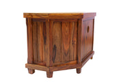 Wooden Tv Cabinet for Living Room & Hall in Provincial Teak Finish