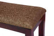 Solid Wood Dining Bench for Living Room in Honey Finish