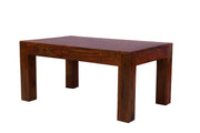 Solid Wood Center Coffee Table for Living Room in Provincial Teak Finish