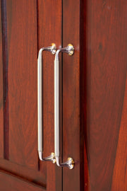 Solid Sheesham Wood Wardrobe With 2 Door & 2 Drawer