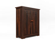 Wooden Shoe Rack with Cabinet Storage for Living Room