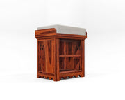 Wooden Shoe Rack with Shelf Storage for Living Room