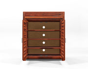 Solid Wood Shoe Rack with Drawer for Living Room Storage