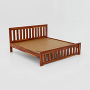 Wooden Queen Size Bed without Storage for Bedroom