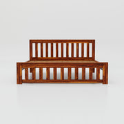 Wooden Queen Size Bed without Storage for Bedroom