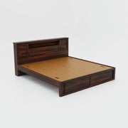 Wooden Queen Size Bed without Storage for Bedroom