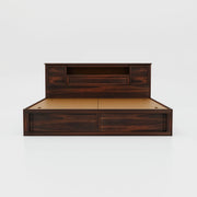 Wooden Queen Size Bed without Storage for Bedroom