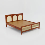 Wooden King Size Bed Without Storage