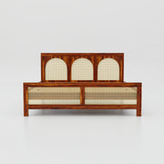 Wooden King Size Bed Without Storage