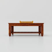 Wooden Coffee Table for Living Room in Honey Finish