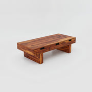 Wooden Coffee Table for Living Room in Honey Finish