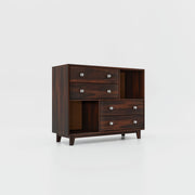 Wooden Sideboard Cabinet for Living Room in Natural Finish