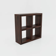 Wooden Open Bookshelf For Book Storage in Maple Finish