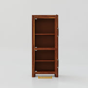 Solid Wood Wardrobe for Bedroom in Honey Finish