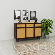 Wooden Sideboard Cabinet with Drawer for Living Room