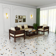 Solid Wood 5 Seater Sofa Set for Living Room & Home