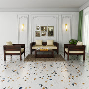 Solid Wood 5 Seater Sofa Set for Living Room & Home