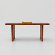 Solid Wood Dining Table 6 Seater in Natural Finish