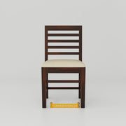 Stylish Wooden 4 Seater Dining Table with Chairs