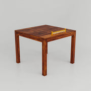 Stylish Wooden 4 Seater Dining Table with Chairs