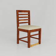 Stylish Wooden 4 Seater Dining Table with Chairs