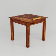 Wooden Dining Table 2 Seater with Chairs for Dining Room & Cafe