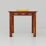 Wooden Dining Table 2 Seater with Chairs for Dining Room & Cafe