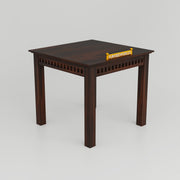 Wooden Dining Table 2 Seater with Chairs for Dining Room & Cafe