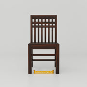 Wooden Dining Table 2 Seater with Chairs for Dining Room & Cafe