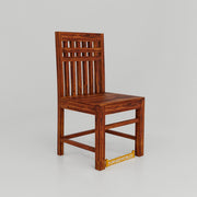 Wooden Dining Table 2 Seater with Chairs for Dining Room & Cafe