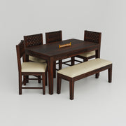 Wooden Dining Table 6 Seater for Dining Room