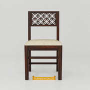 Solid Wood  Dining Table 4 Seater with Chairs & Bench for Home