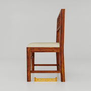 Solid Wood  Dining Table 4 Seater with Chairs & Bench for Home