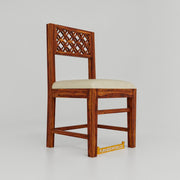 Solid Wood  Dining Table 4 Seater with Chairs & Bench for Home