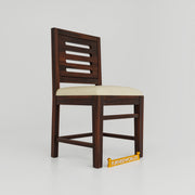 Solid Wood Dining Table 2 Seater for Dining Room in Honey Finish