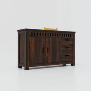 Wooden Sideboard Cabinet with Drawers for Living Room