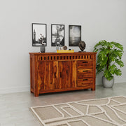 Wooden Sideboard Cabinet with Drawers for Living Room
